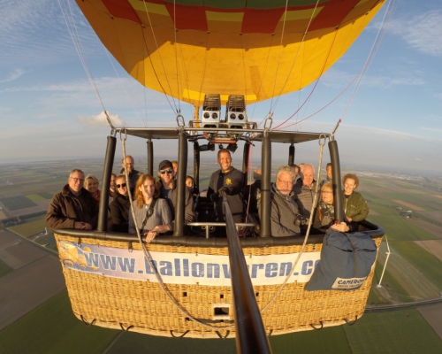 Ballonvaart Middenmeer naar Oudesluis